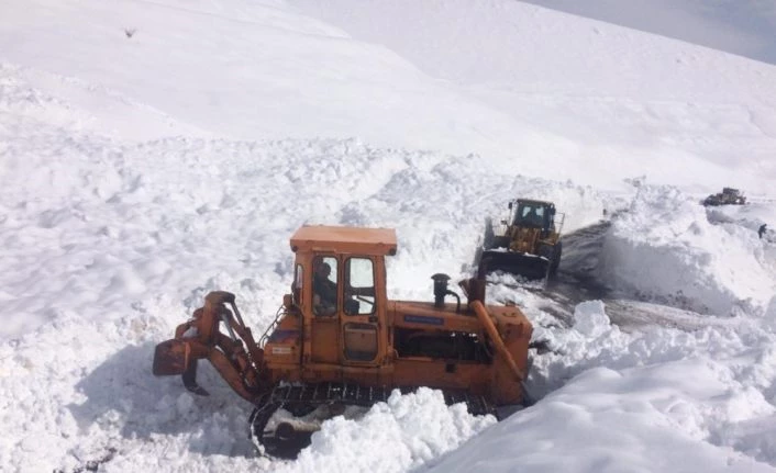 Hakkari-Şırnak kara yoluna çığ düştü