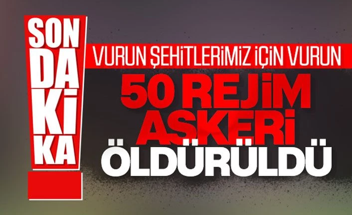 İdlib'de 50 rejim askeri öldürüldü