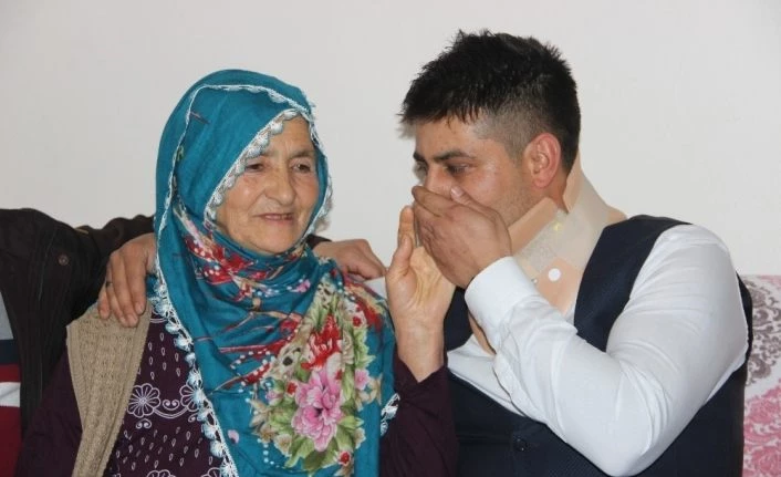 İdlib Gazisi Uzman Onbaşı Kaplan ailesine kavuştu