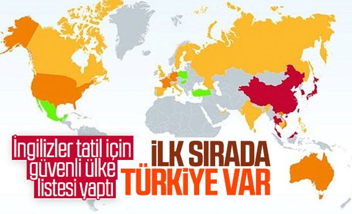 İngiliz basını, güvenli tatil için Türkiye'yi önerdi