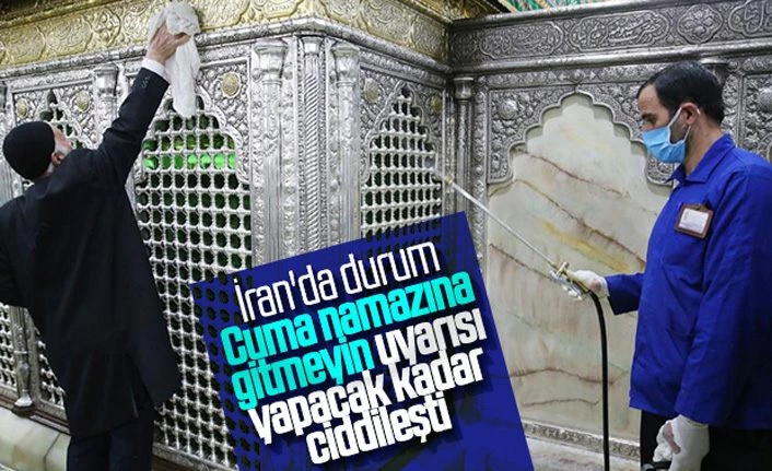 İran'da cuma namazına koronavirüs kısıtlaması