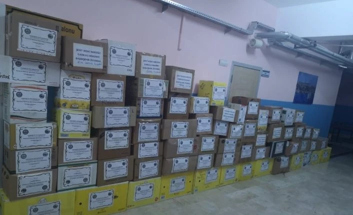 İstanbullu çocuklar Patnos’taki kardeşlerini sevindirdi