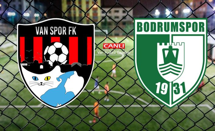 Vanspor Bodrumspor maç sonucu 1 - 5
