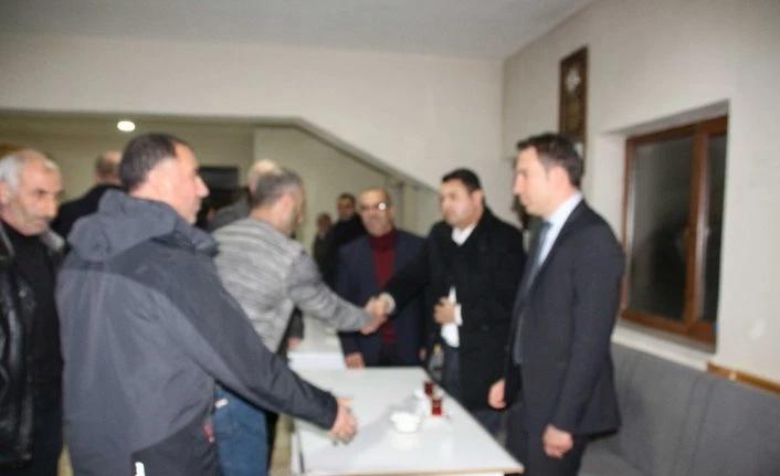 Kaymakam Avcı’dan taziye ziyareti