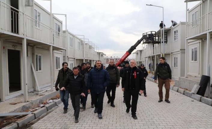 Konteyner kentlerde son aşamaya gelindi