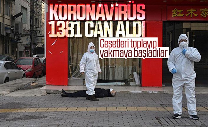 Koronavirüs salgınında can kaybı 1381’e yükseldi