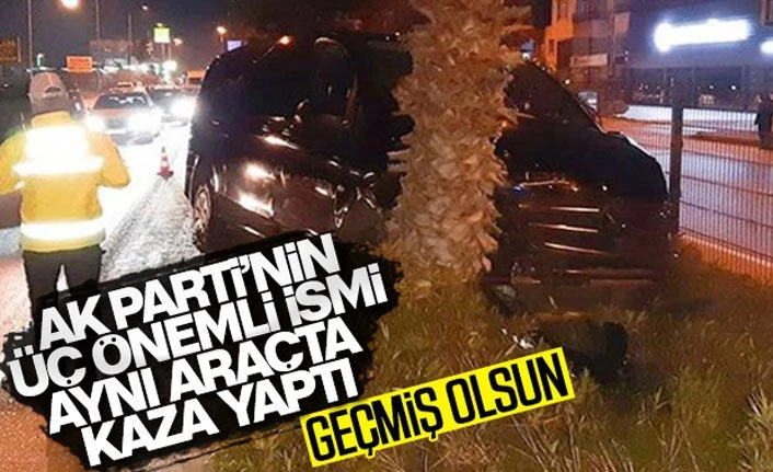 Mehmet Özhaseki trafik kazasında yaralandı