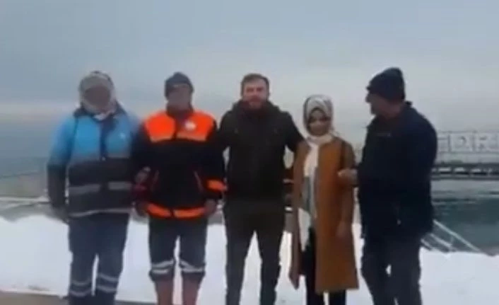 Nişan yüzüğünü kaybeden çiftin yüzünü Van Edremit Belediyesi güldürdü