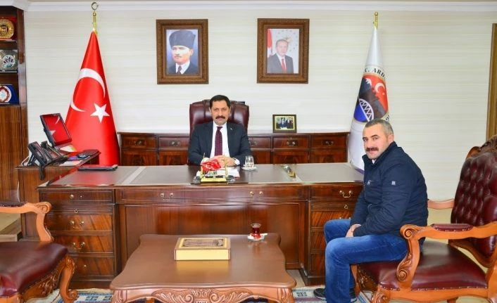 Uzunkaya’dan Vali Masatlı’ya teşekkür ziyareti