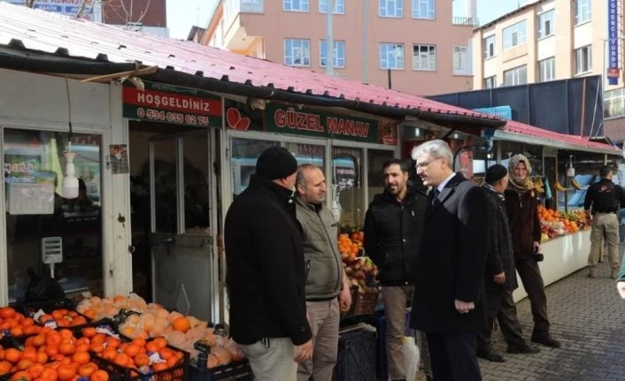 Vali Ekinci, “Esnafımız şehrin can damarıdır”