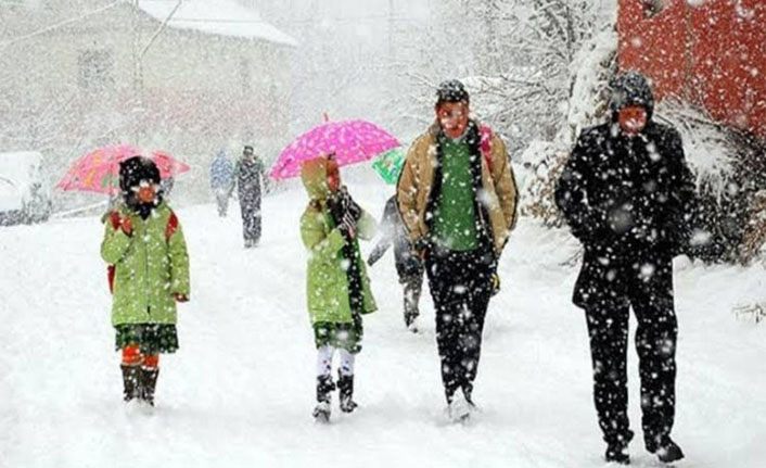 Van'da okullara 11 Şubat 2020 Salı günü de kar tatili