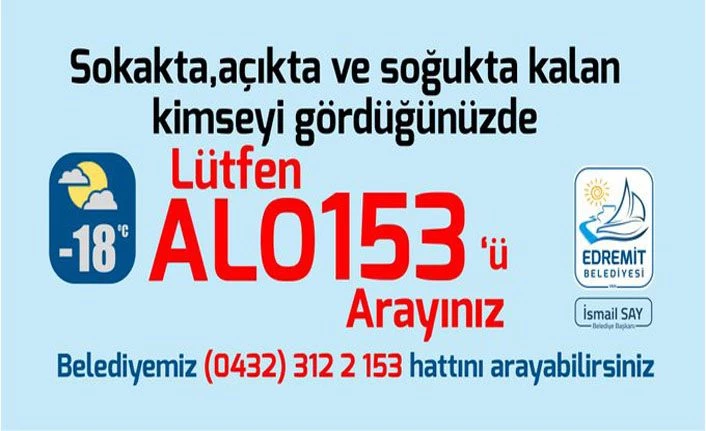 Van Edremit Belediyesi'nden hayat kurtaracak farkındalık