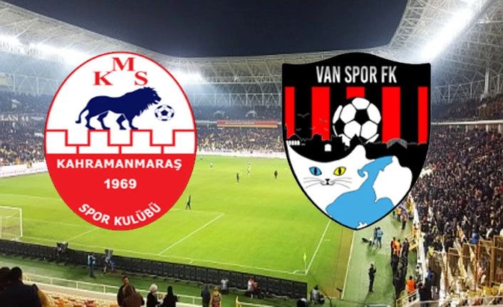 Vanspor, Kahramanmaraşspor ile karşılaşacak