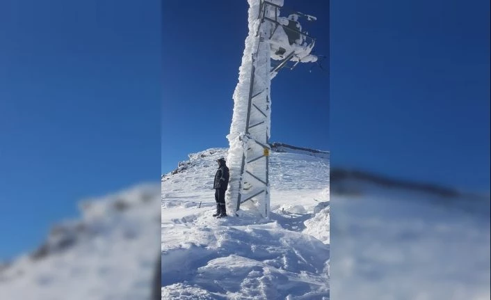 VEDAŞ’ın zorlu kar mesaisi