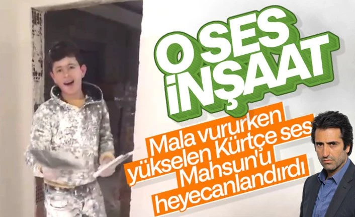 Zülfü Livaneli, inşaatta şarkı söyleyen çocuğu buldu