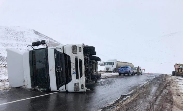 Aktaş yolunda trafik kazası