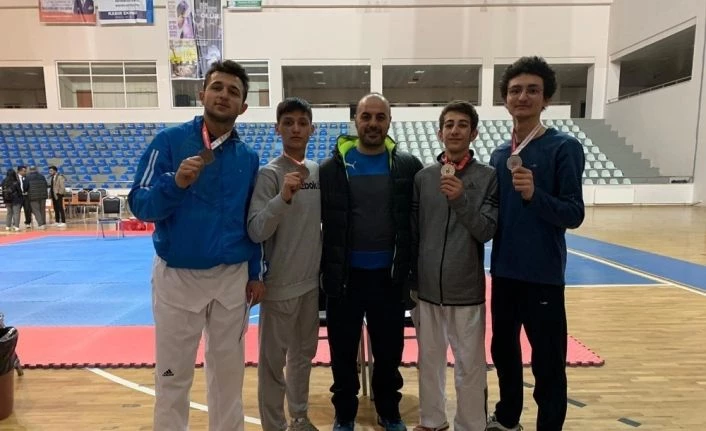 Aziziye Termalspor’un tekvando başarısı