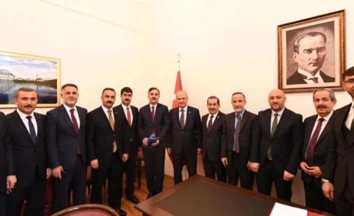 Başkan Çoban’dan bakanlara ziyaret