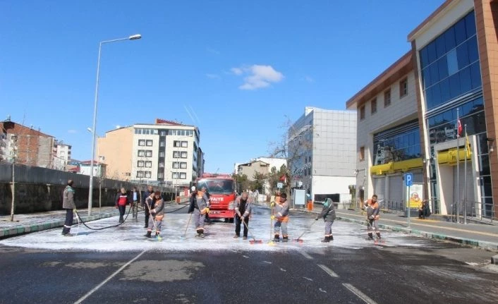 Bingöl’de korona virüse karşı kapsamlı temizlik