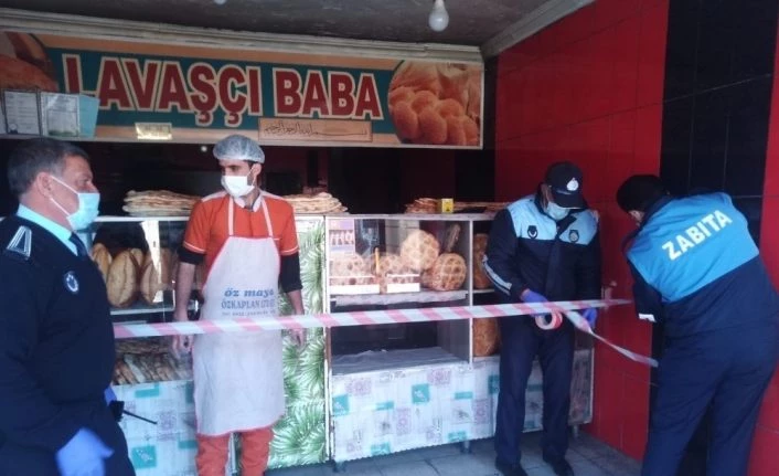 Çaldıran’daki fırınlarda güvenlik şeridi uygulaması