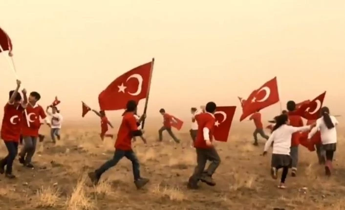 Çetenli Ortaokulu Öğrencilerinden Bahar Kalkanı Harekatı’na Destek
