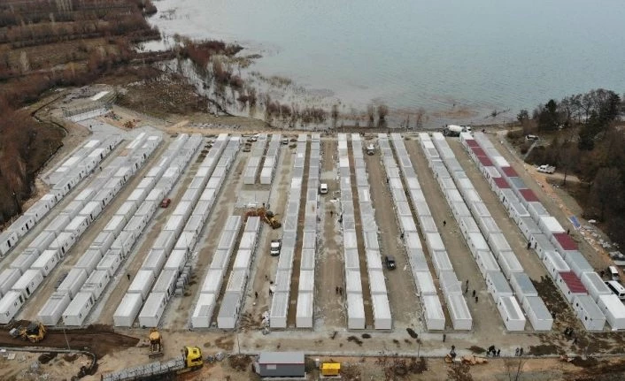 Depremin merkezi Sivrice’de, 247 aile için konteyner kent tamamlandı