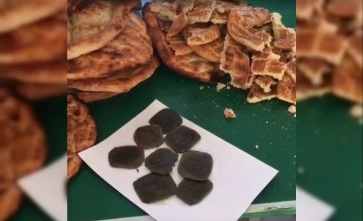 Elazığ’da pide arasında uyuşturucu ele geçirildi