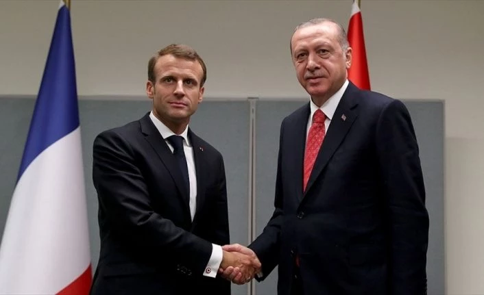 Erdoğan ile Macron İdlib