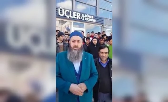 Erzurumlu dönerci 2 ay çalışmayacak olan işçilerinin maaşını karşılayacak