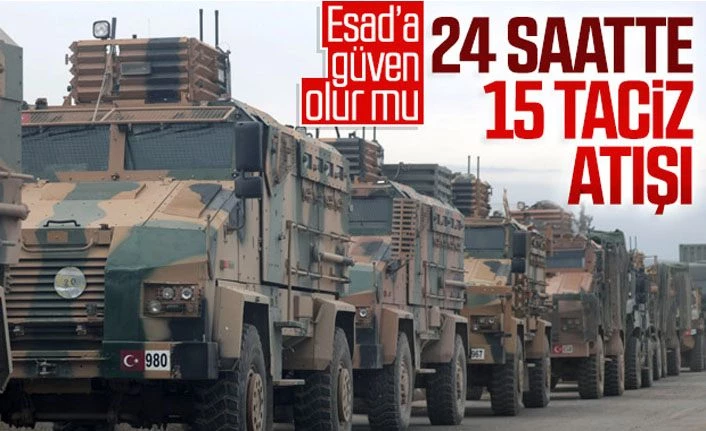 Esad rejimi, İdlib'de ateşkesi 15 kez ihlal etti