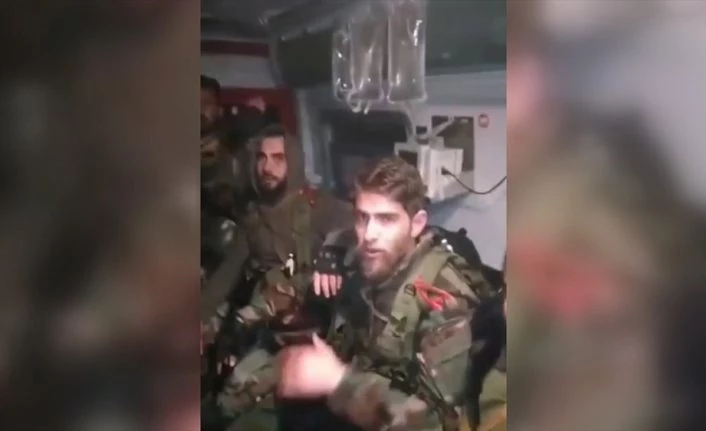 Esed rejimi askerleri ambulansları kalkan yaptı
