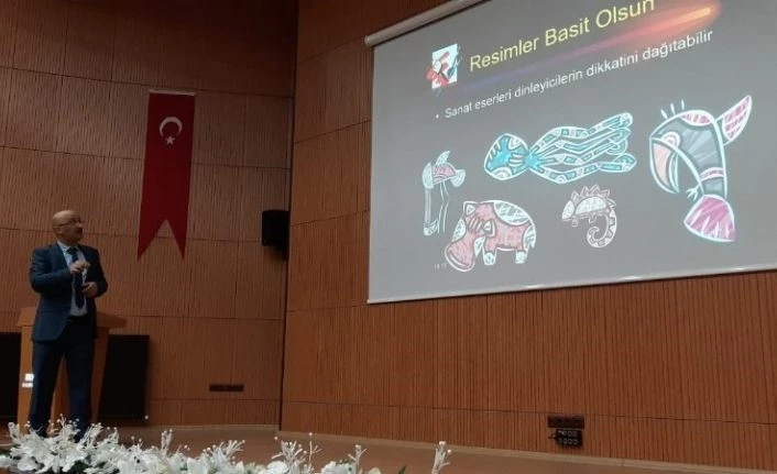 ETÜ’de etkili sunum hazırlama ve sunuş teknikleri konferansı düzenlendi