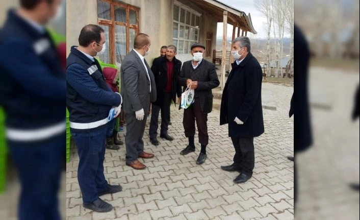 Gürpınar Belediyesi 65 yaş üstü vatandaşlar için seferber oldu