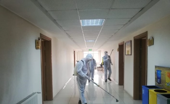 Hakkari’de "okul dezenfekte ekibi" kuruldu