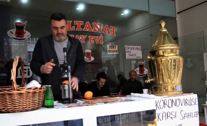 Korona virüsüne karşı ‘salep’
