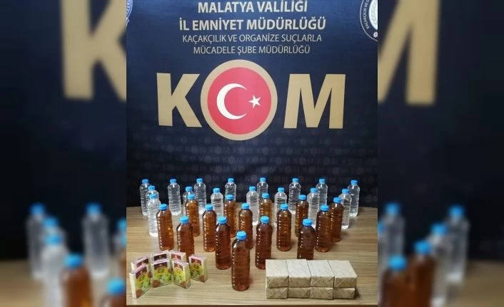 Malatya’da kaçakçılık operasyonu