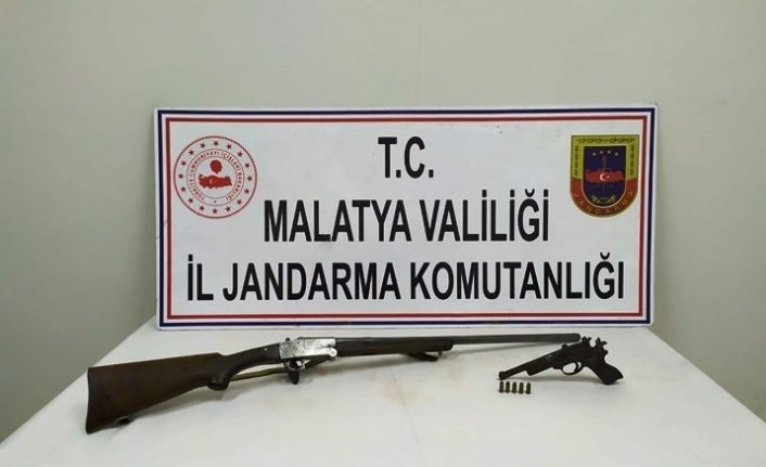 Malatya’da silah kaçakçılığı