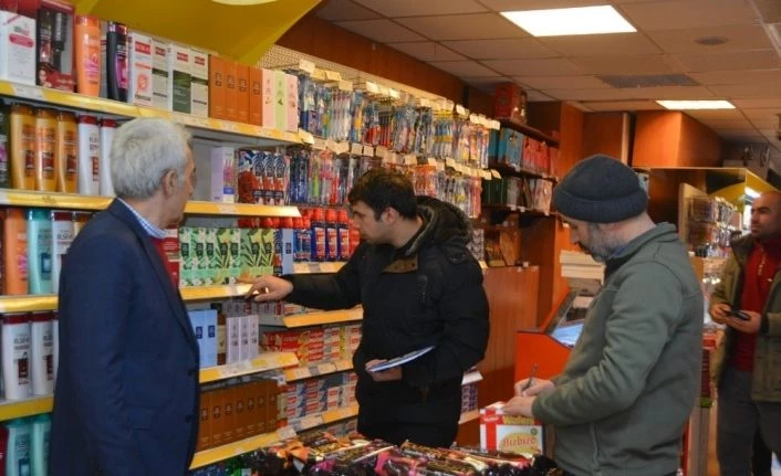 Marketlerde fiyat denetimi yapıldı