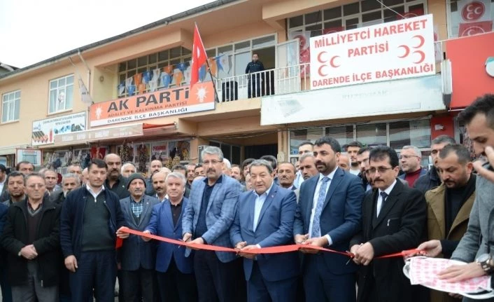 Milletvekili Fendoğlu, Darende’de ilçe binasının açılışına katıldı