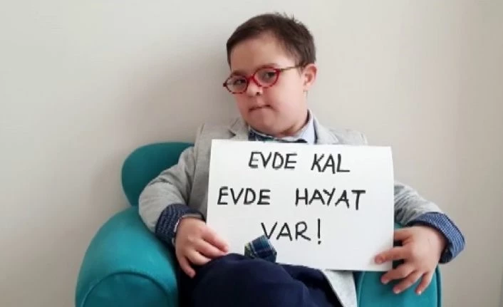 Özel bireylerden ‘Evinde Kal’ çağrısı