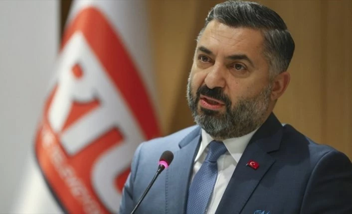 RTÜK Başkanı Şahin