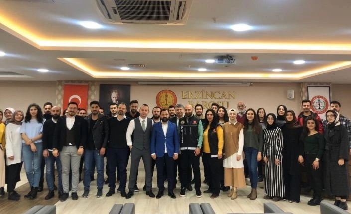 Stajyer avukatlara yönelik uyuşturucu ile mücadele de farkındalık eğitimi gerçekleştirildi