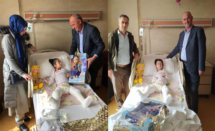 Tuşba Belediye Başkanı Akman’dan anlamlı hasta ziyareti