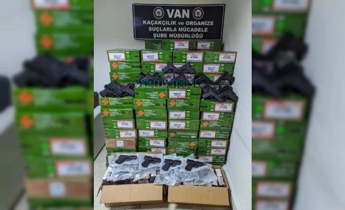 Van’da silah kaçakçılığı