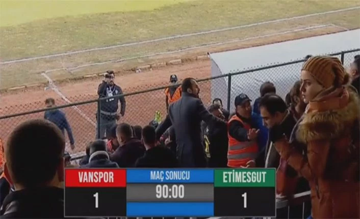 Vanspor yönetiminden gazetecilere saldırı