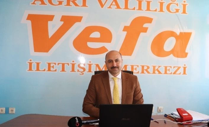 Ağrı Vefa Sosyal Destek Grubu 6 bin 418 kişinin ihtiyacını karşıladı
