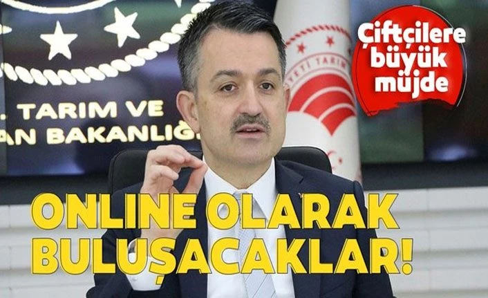 Bakan Pakdemirli duyurdu: Dijital Tarım Pazarı uygulamaya konuldu