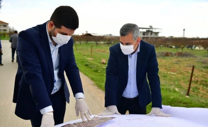 Başkan Çınar, çevre yolu güzergahında inceleme yaptı