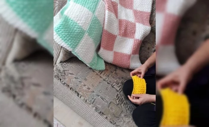 Bulanıklı kadınlar evlerinde çalışıyor