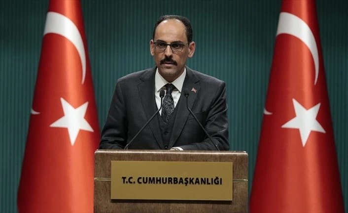 Cumhurbaşkanlığı Sözcüsü Kalın: İsrail ve Filistin'e tıbbi malzeme göndereceğiz